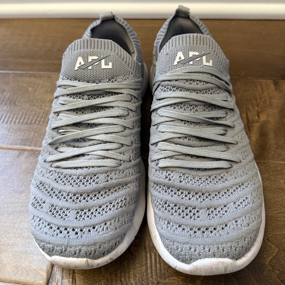 APL Shoes - APL TechLoom Wave Gray and White Sz 8